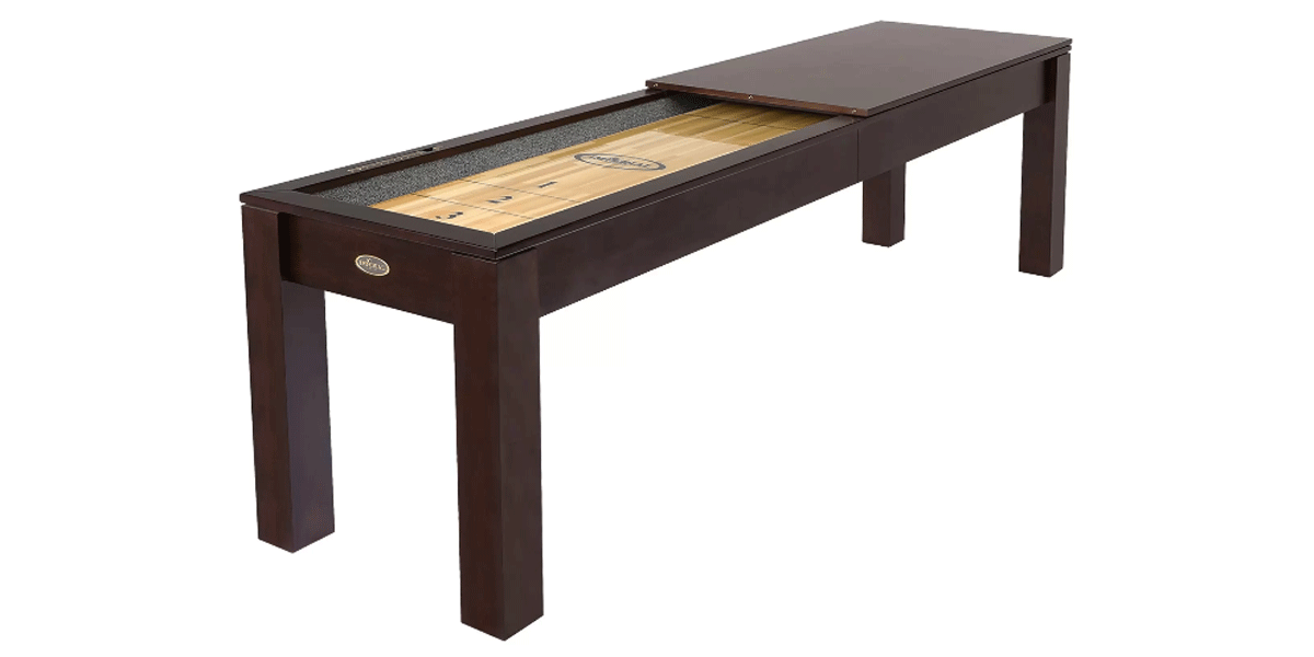 9ft Espresso Shuffleboard Buffet Top