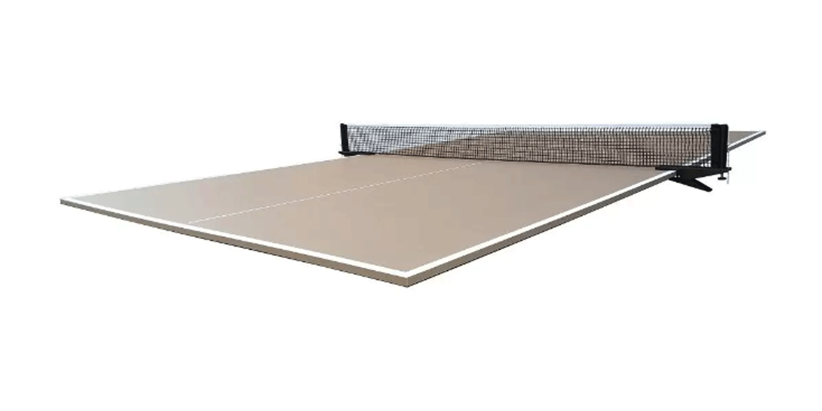 HB Home Tan Tennis Table