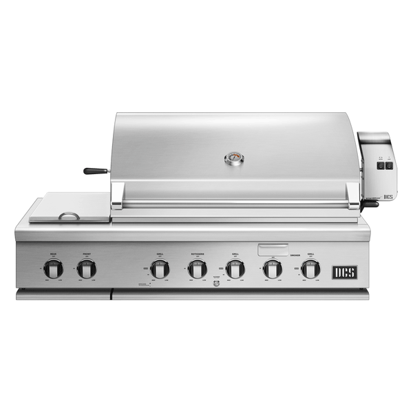 48 Inch Grill with Integrated Side Burners, Natural Gas