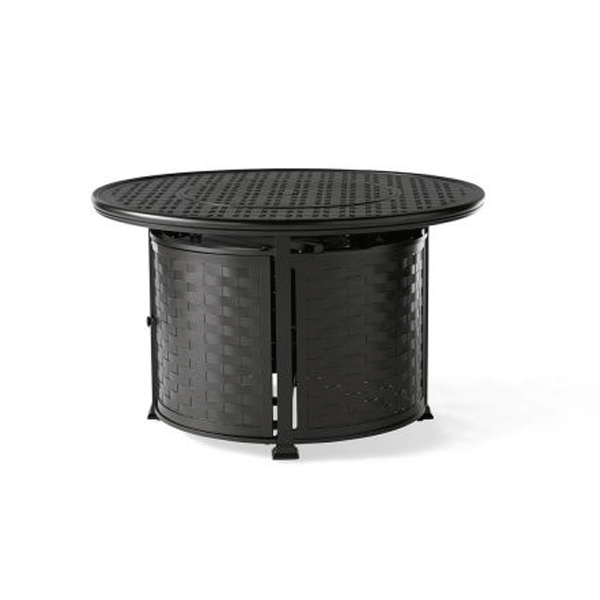 Cambria Round Chat Height Fire Table