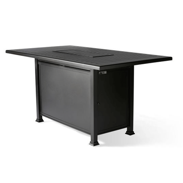 Paso Robles 40 Inch x 72 Inch Rectangular Counter Height Fire Table