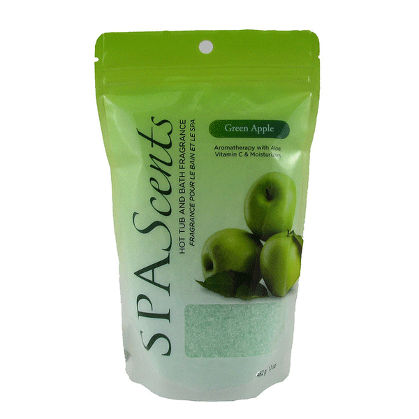 SpaScents 482g Crystal Pouch Green Apple