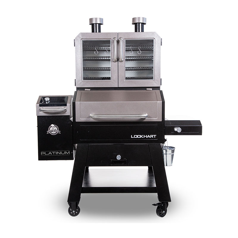 Pit Boss Lockhart Platinum Pellet/Smoker Combo Grill
