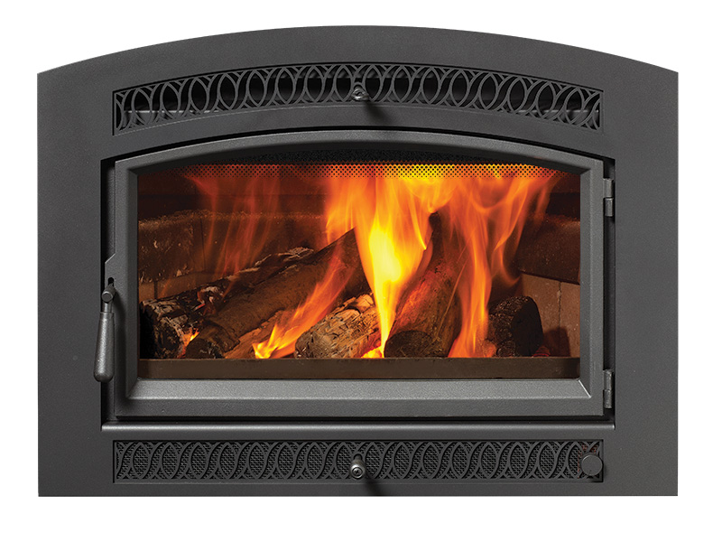 Large Flush Wood Arched NexGen Fyre