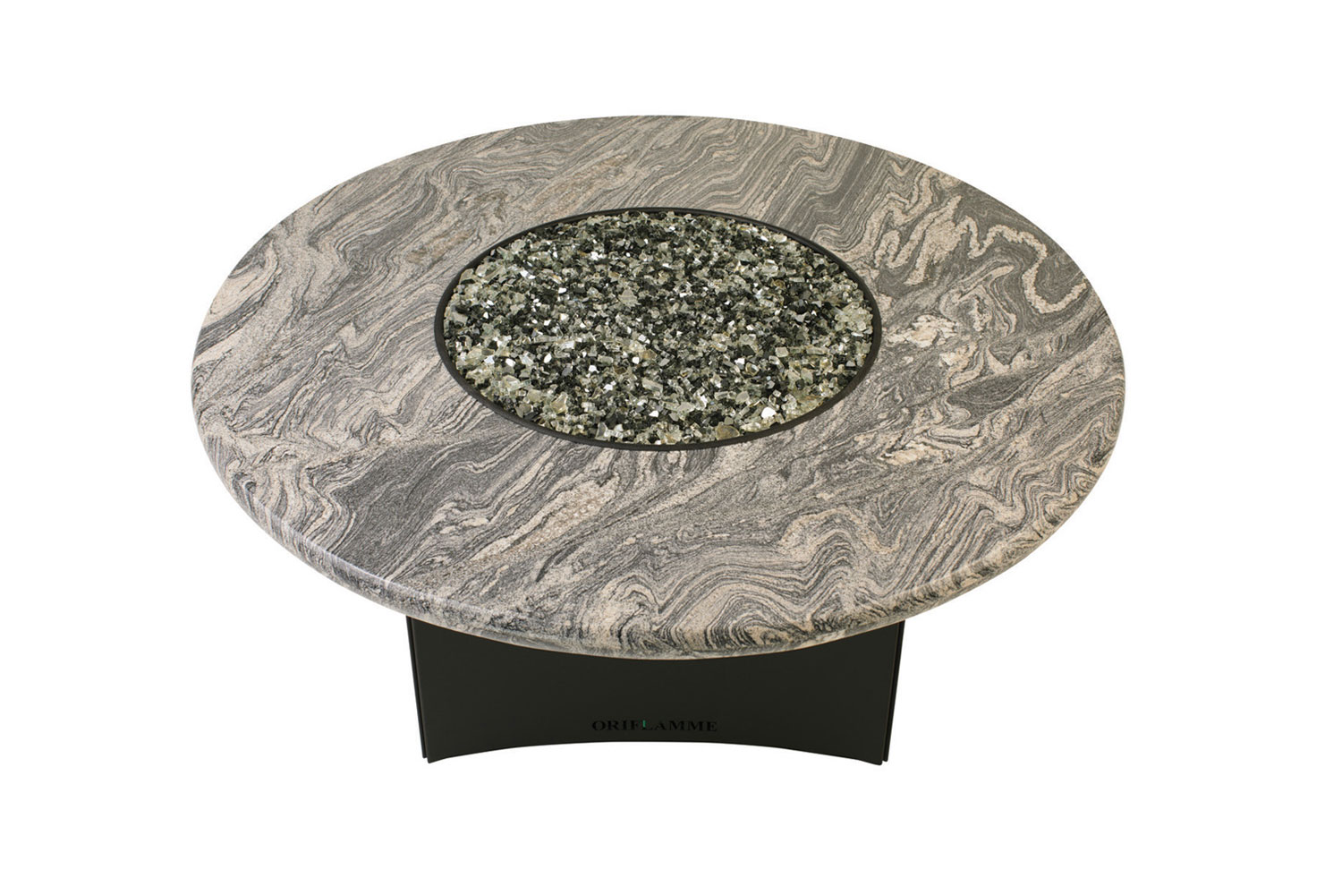 Silver Tiger Granite Round