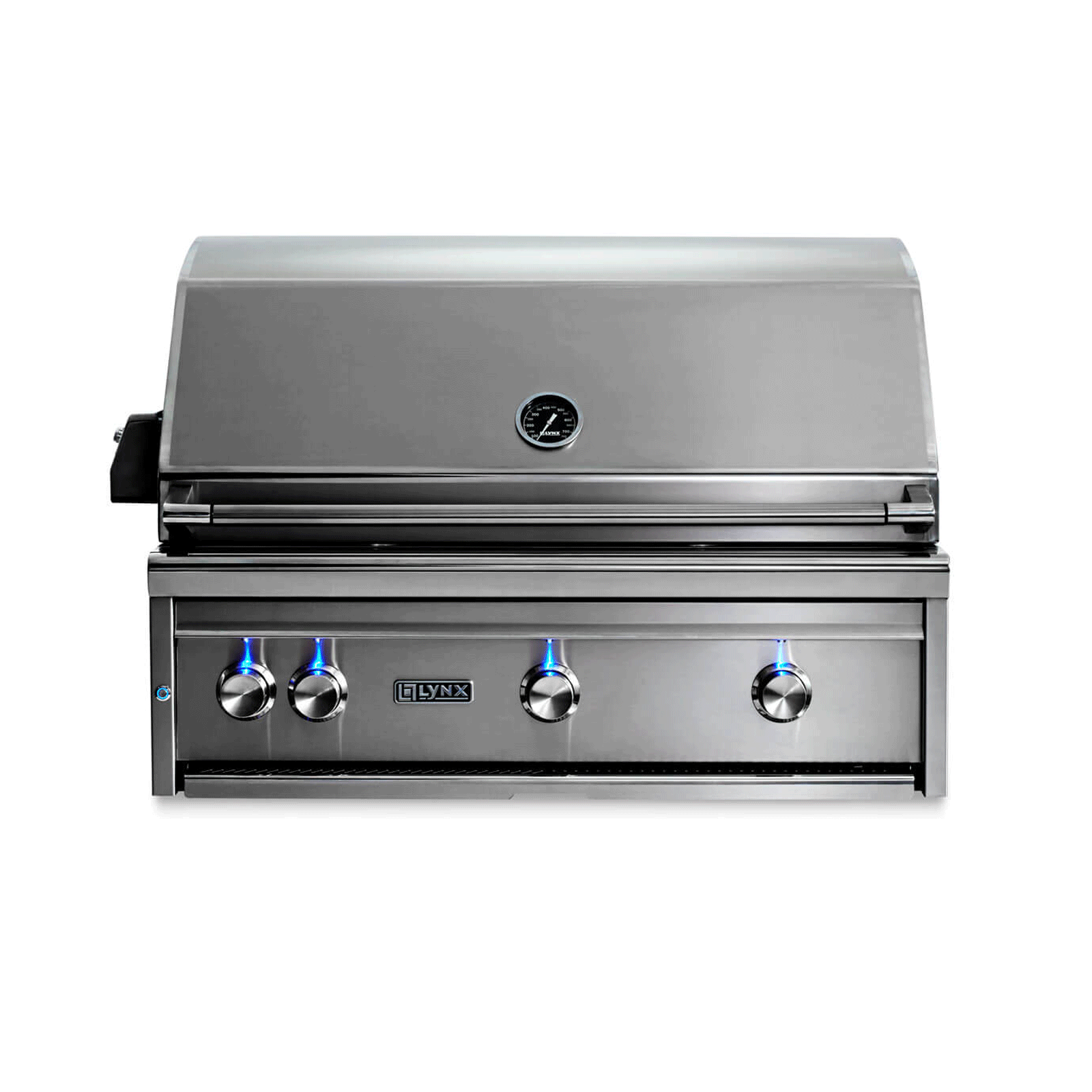 36 Inch Professional Built In Grill With All Trident Infrared Burners and Rotisserie (L36ATR)
