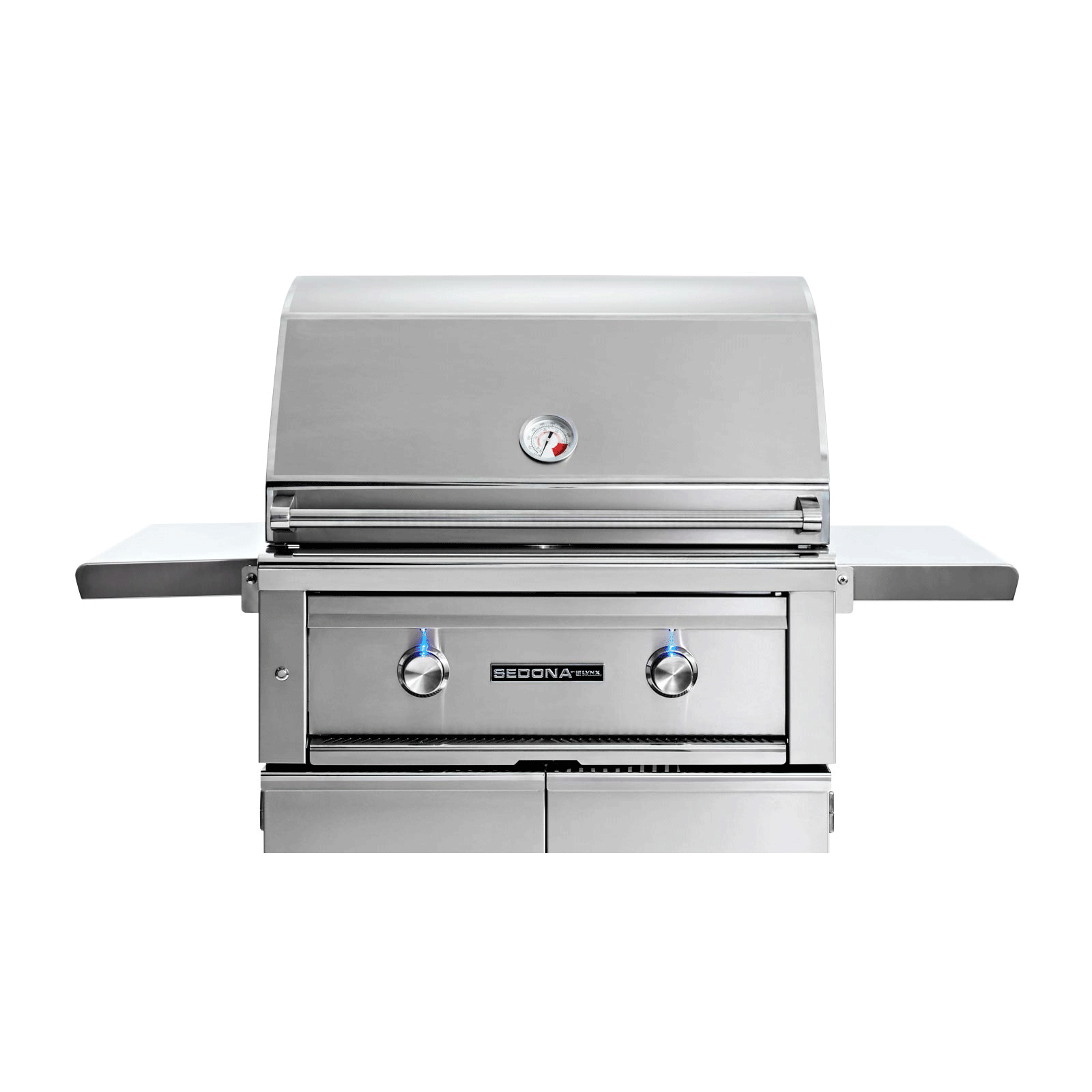 30 Inch Sedona Freestanding Grill With 1 Prosear Infrared Burner and 1 Stainless Steel Burner (L500PSF)