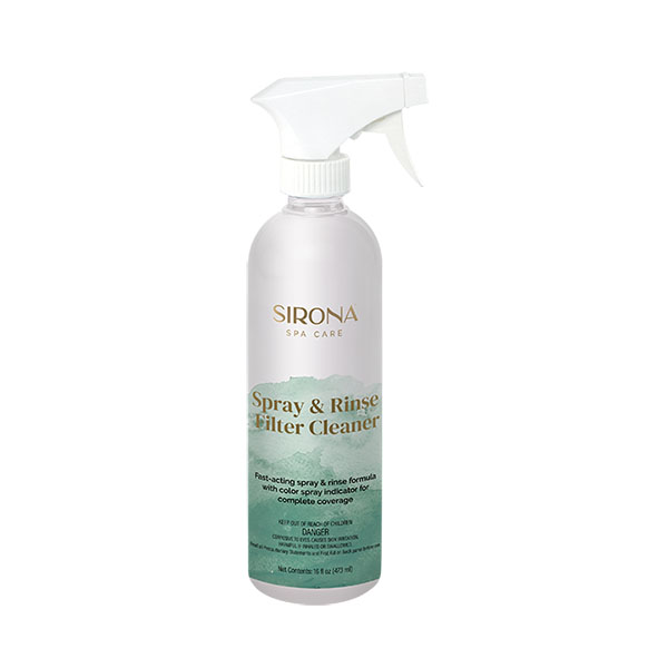 Spray & Rinse Filter Cleaner