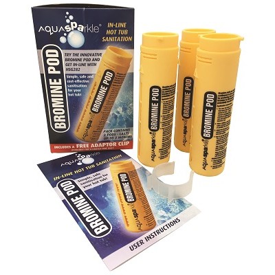AquaSPArkle Spa Bromine Pod Serivce Pack POA