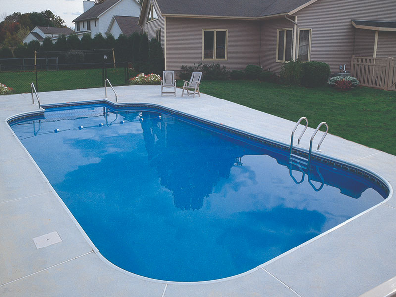 4ft Radius Rectangle Pool Design