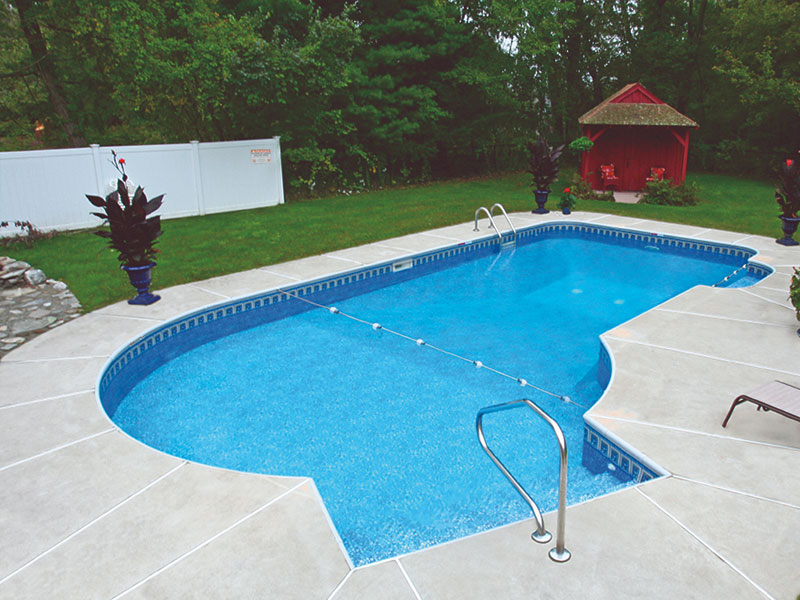 Keyhole Pool Design