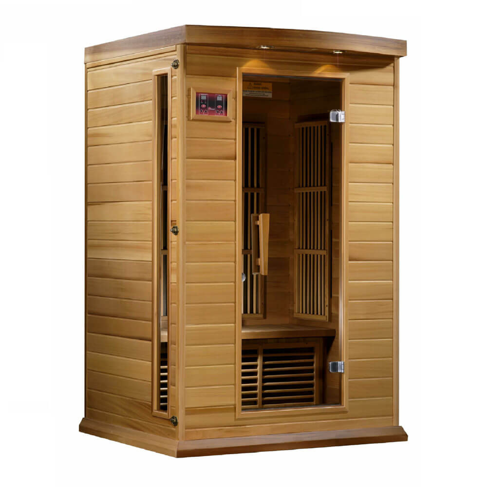 MX-K206-01 Maxxus Low EMF FAR Infrared Sauna Canadian Red Cedar